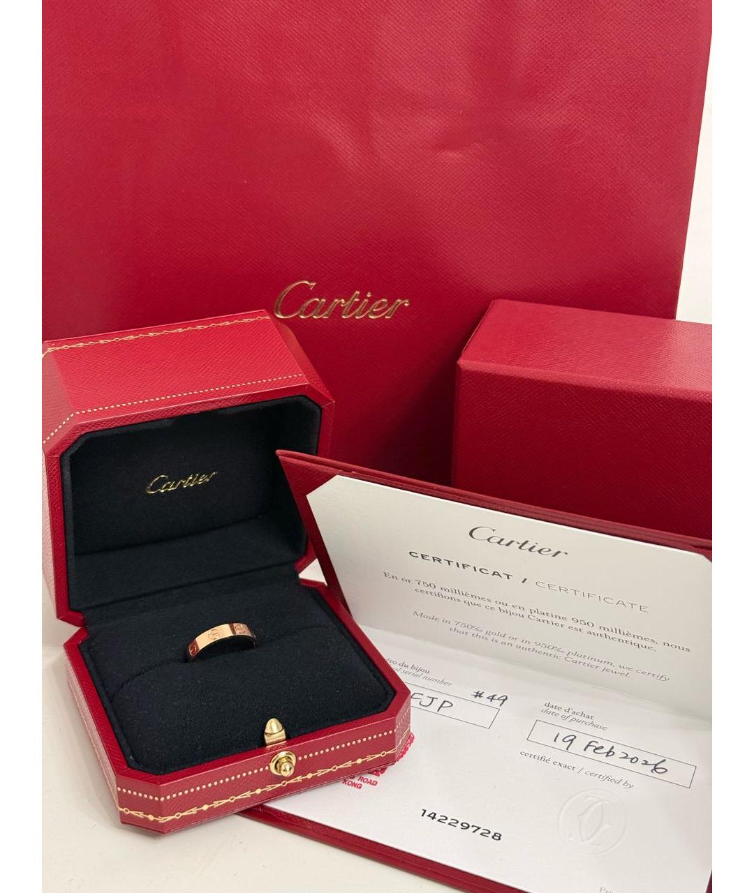 CARTIER Розовое кольцо из розового золота, фото 2