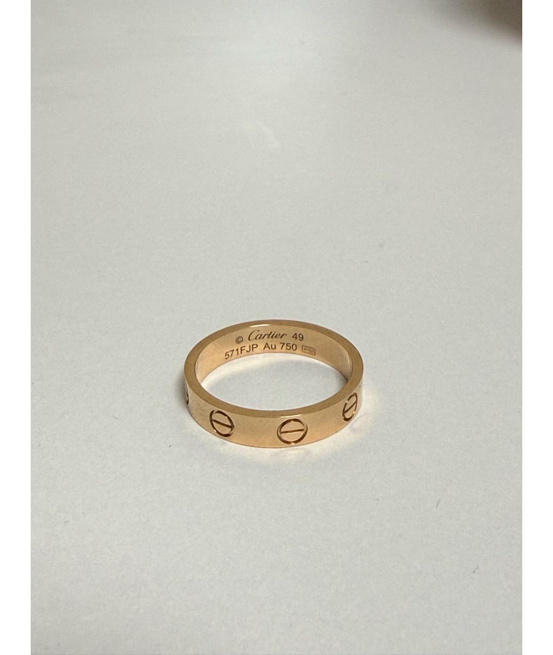 CARTIER Розовое кольцо из розового золота, фото 3