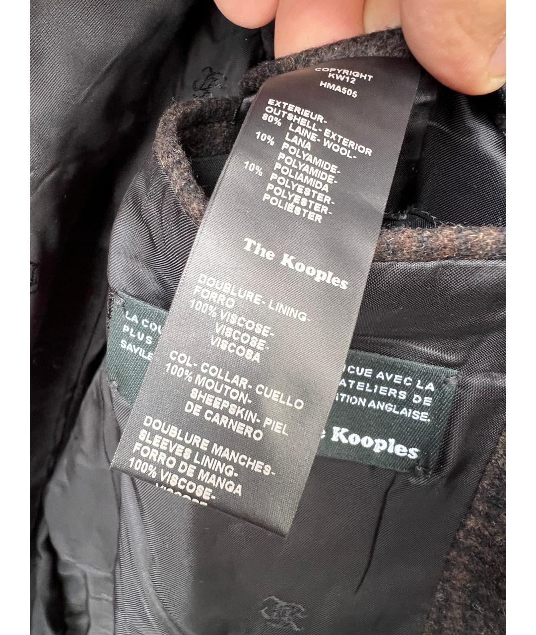 THE KOOPLES Шифоновое пальто, фото 5