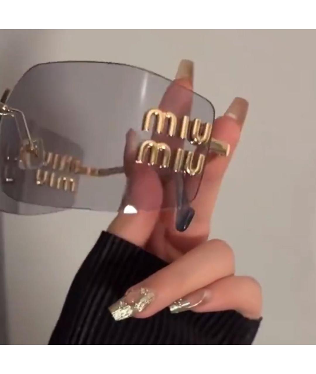 MIU MIU Солнцезащитные очки, фото 4