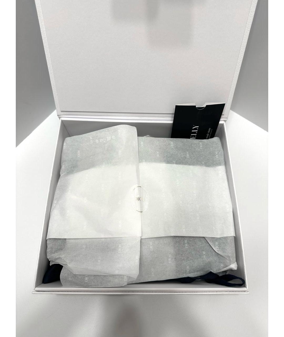 CHRISTIAN DIOR Темно-синяя сумка на плечо, фото 6