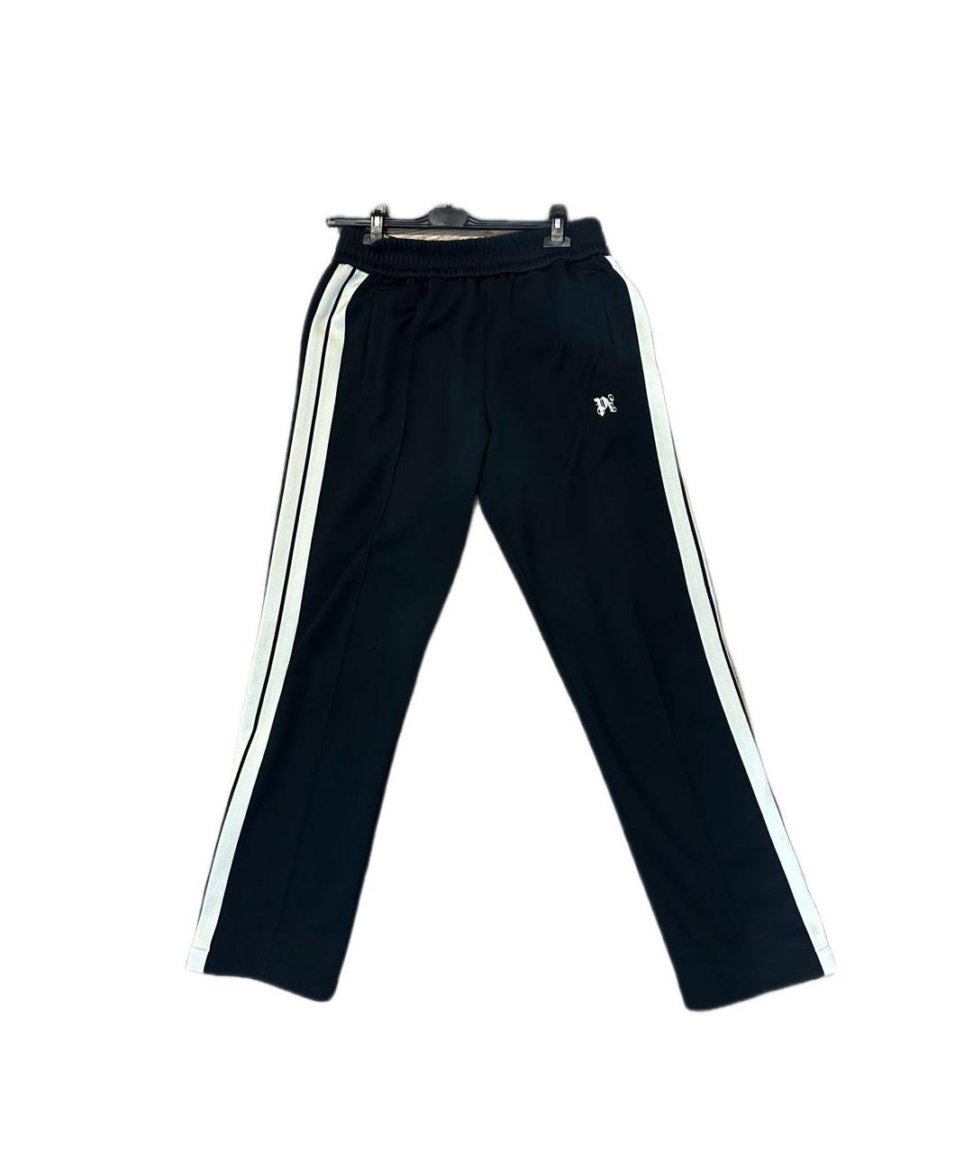 PALM ANGELS Черные полиэстеровые повседневные брюки, фото 5