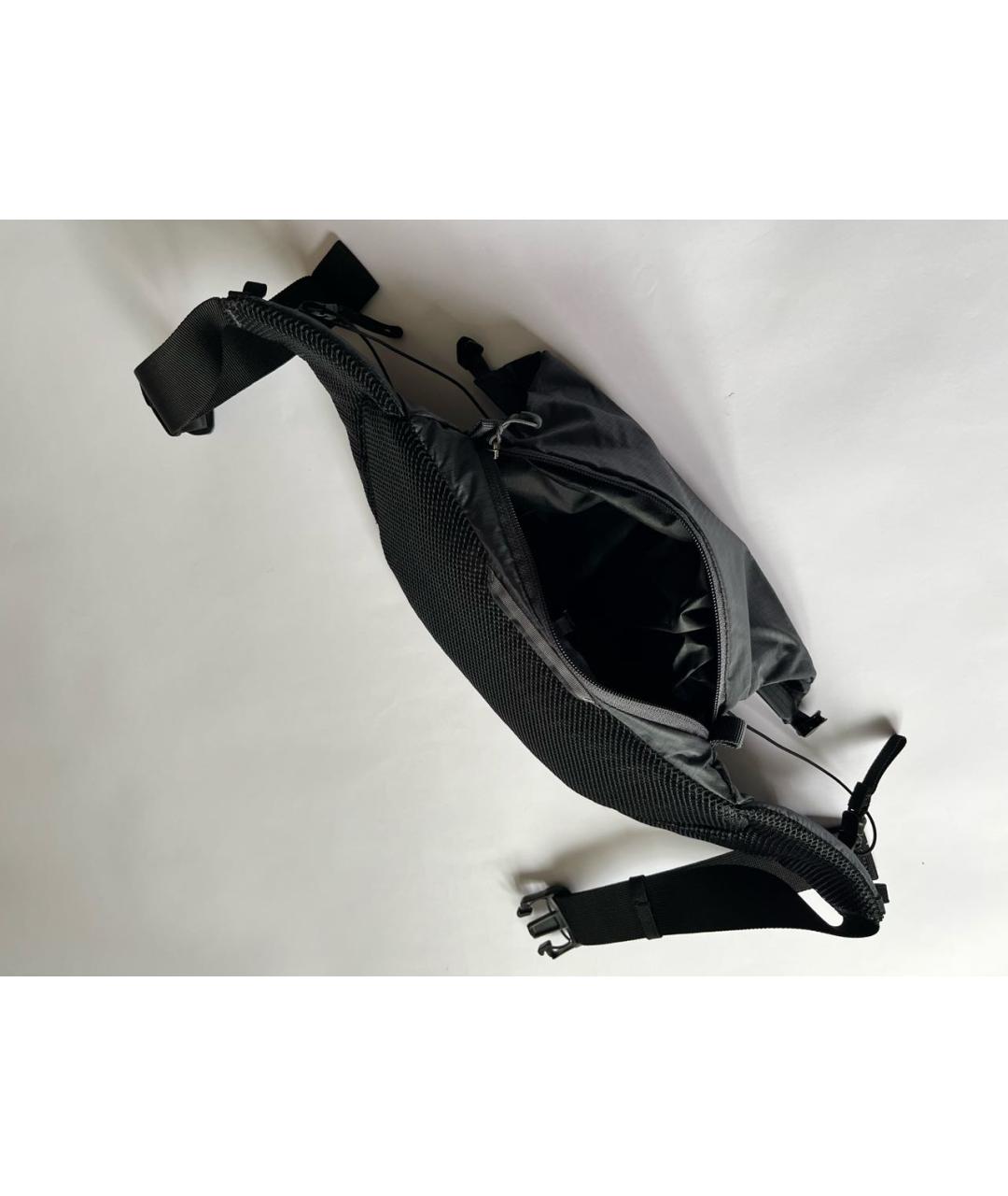 SALOMON Черная синтетическая поясная сумка, фото 6