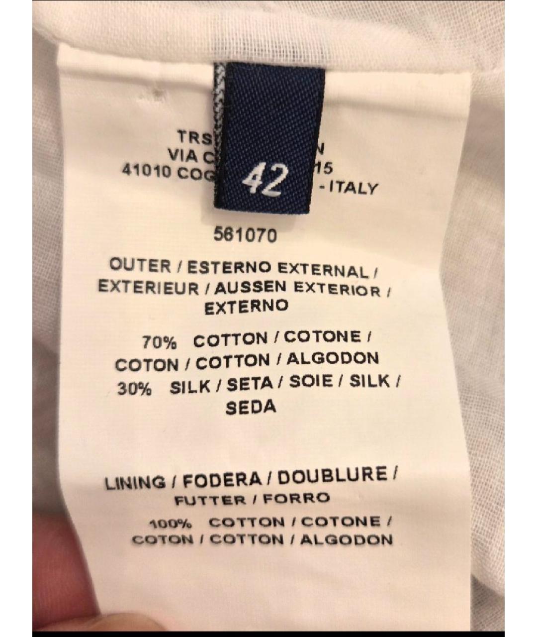 TRUSSARDI JEANS Хлопковый сарафан, фото 7