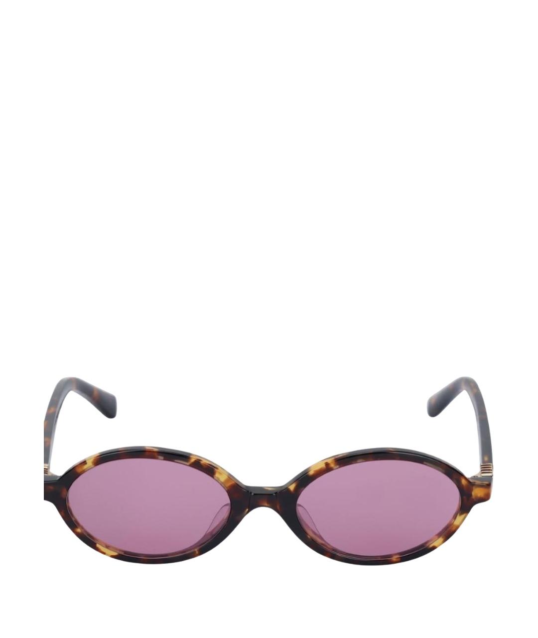 MIU MIU Коричневые солнцезащитные очки, фото 1