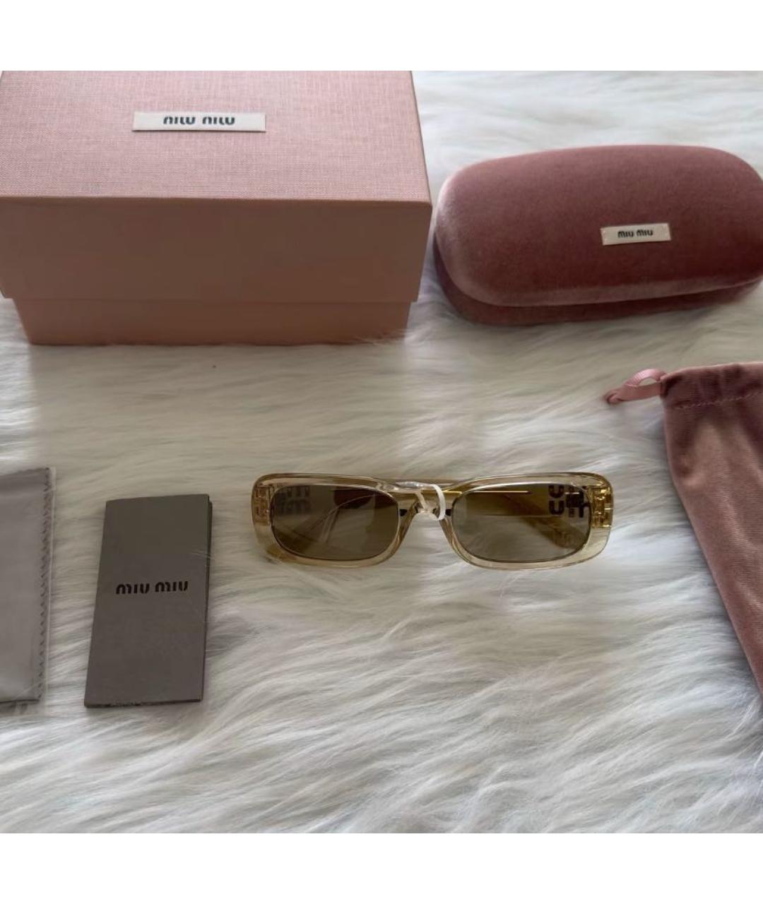 MIU MIU Солнцезащитные очки, фото 4