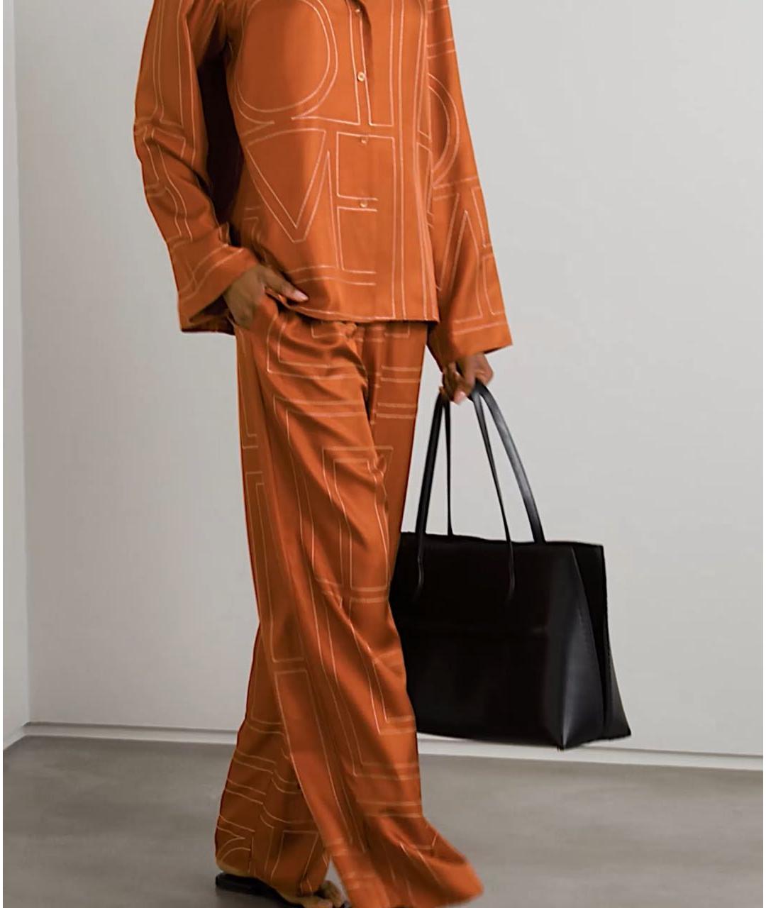 TOTEME Шелковый костюм с брюками, фото 5