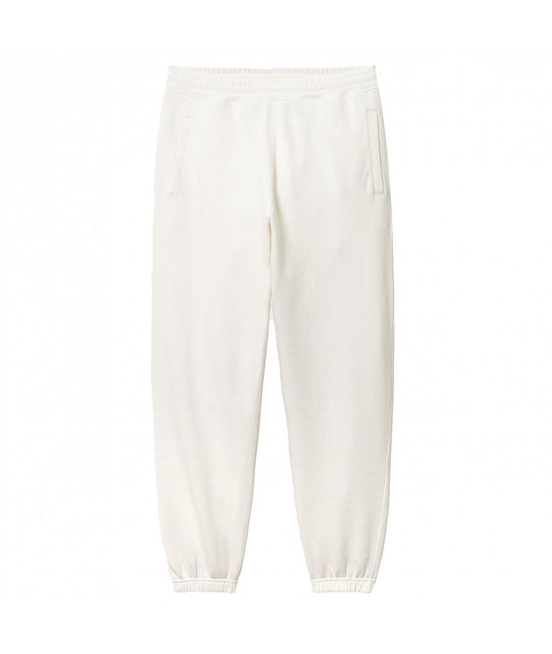 CARHARTT WIP Белые хлопковые повседневные брюки, фото 9