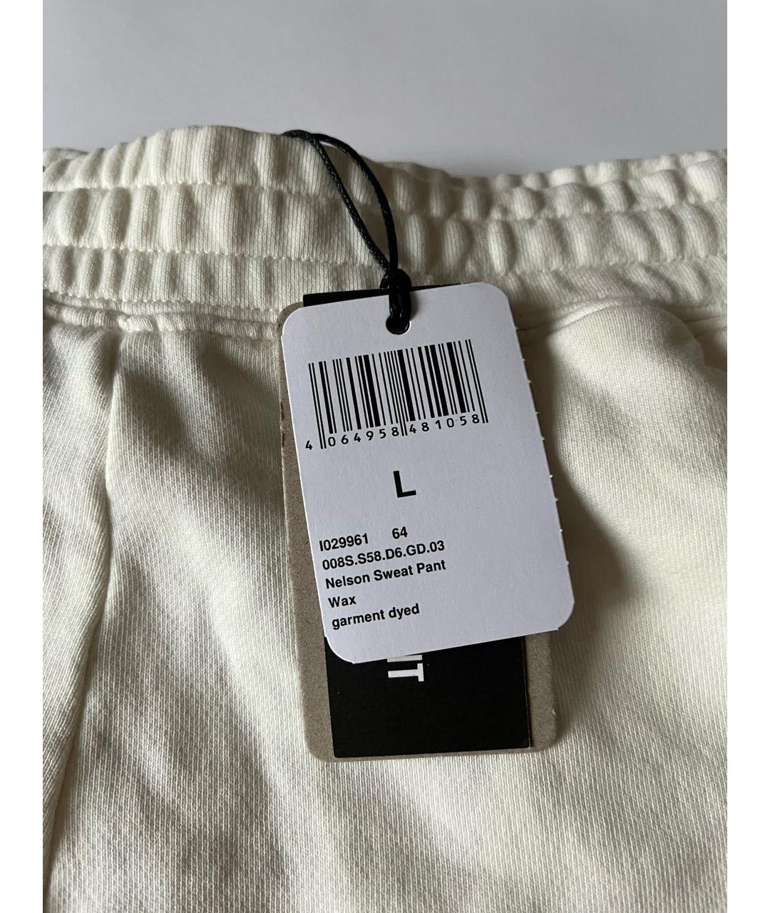 CARHARTT WIP Белые хлопковые повседневные брюки, фото 8