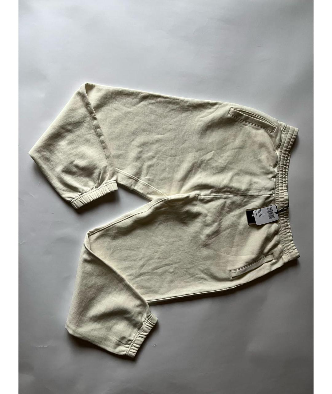 CARHARTT WIP Белые хлопковые повседневные брюки, фото 3