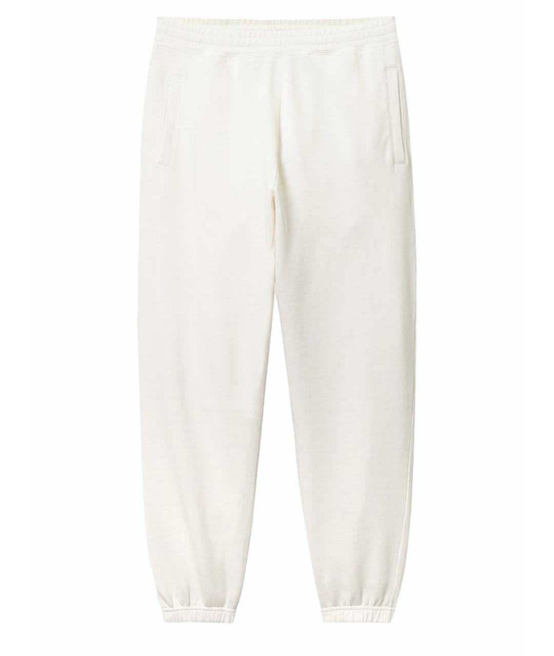 CARHARTT WIP Белые хлопковые повседневные брюки, фото 1