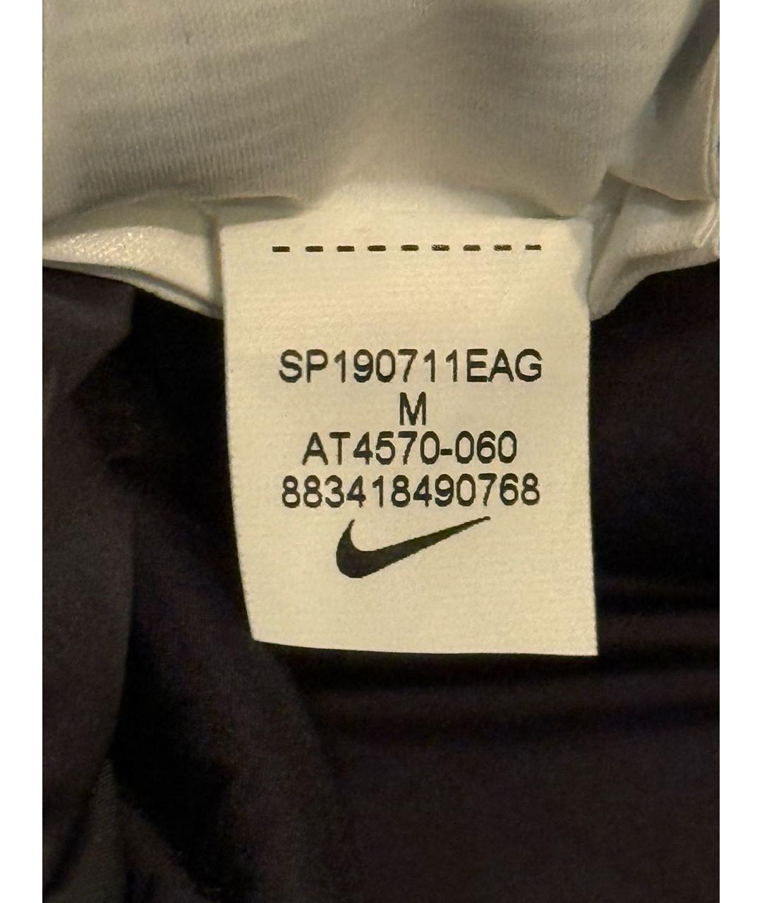 NIKE Черная полиэстеровая куртка, фото 5