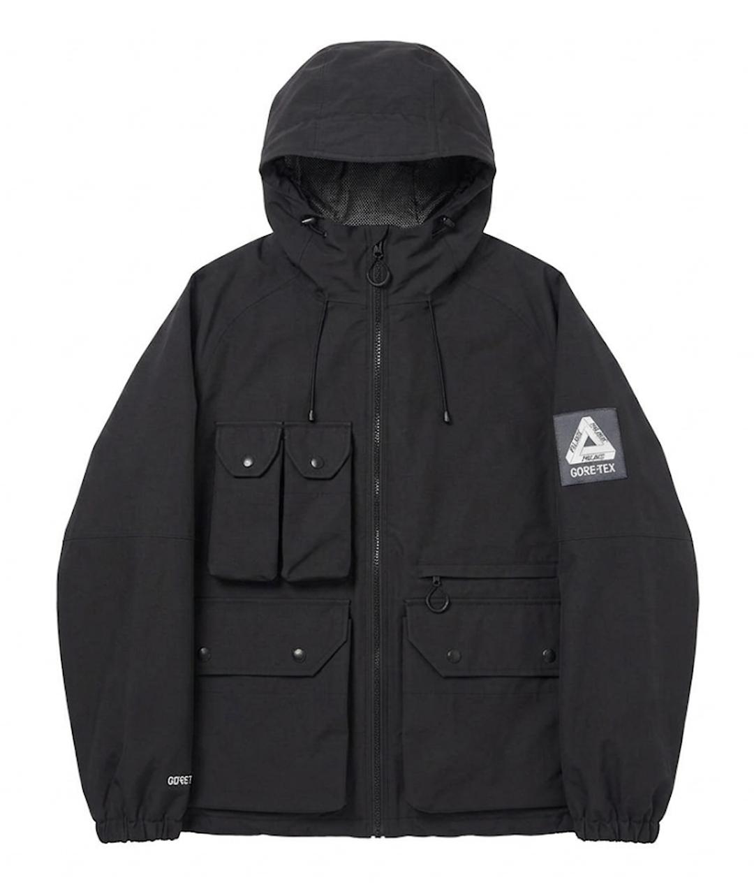 PALACE Черная хлопковая куртка, фото 1