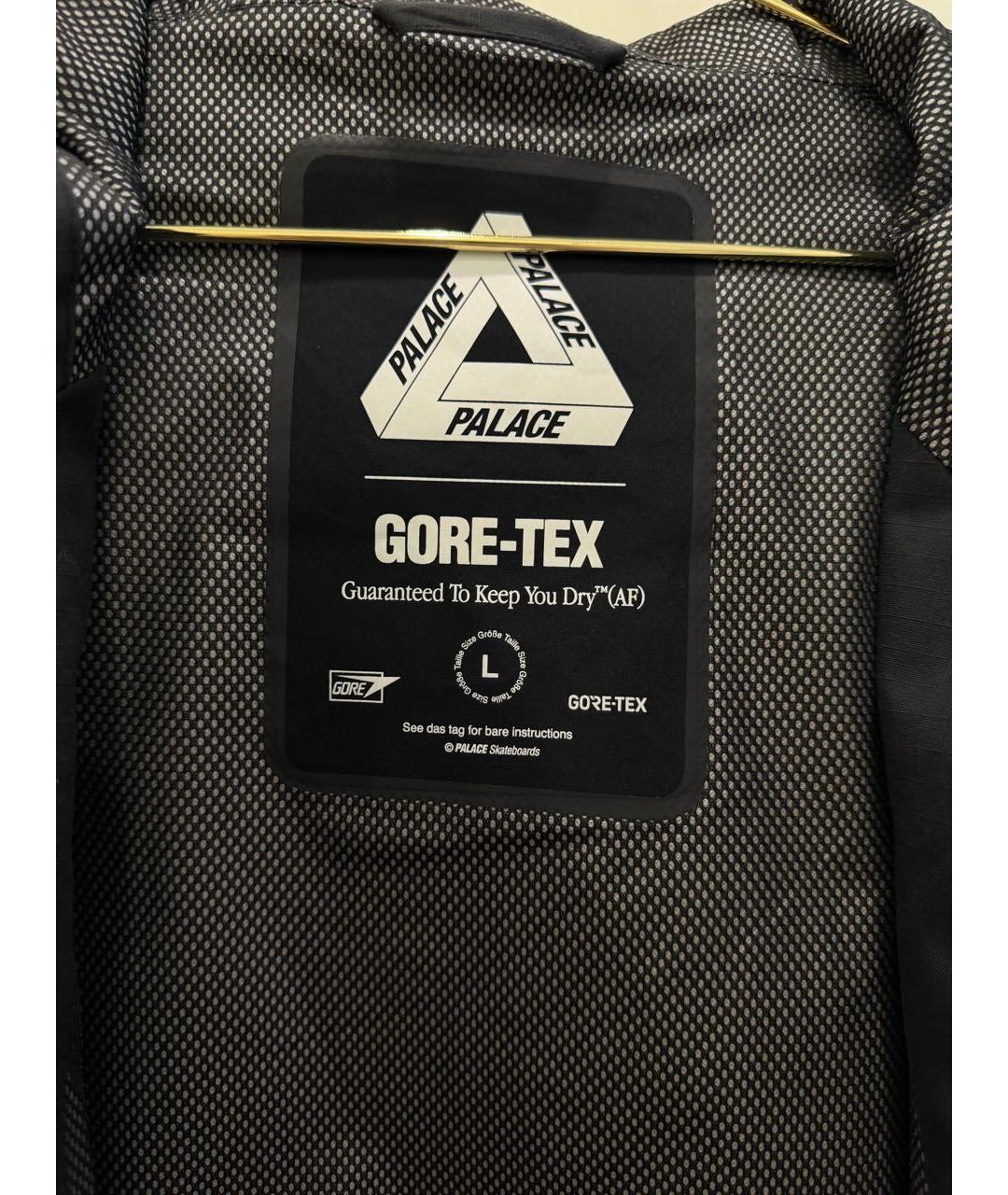 PALACE Черная хлопковая куртка, фото 3