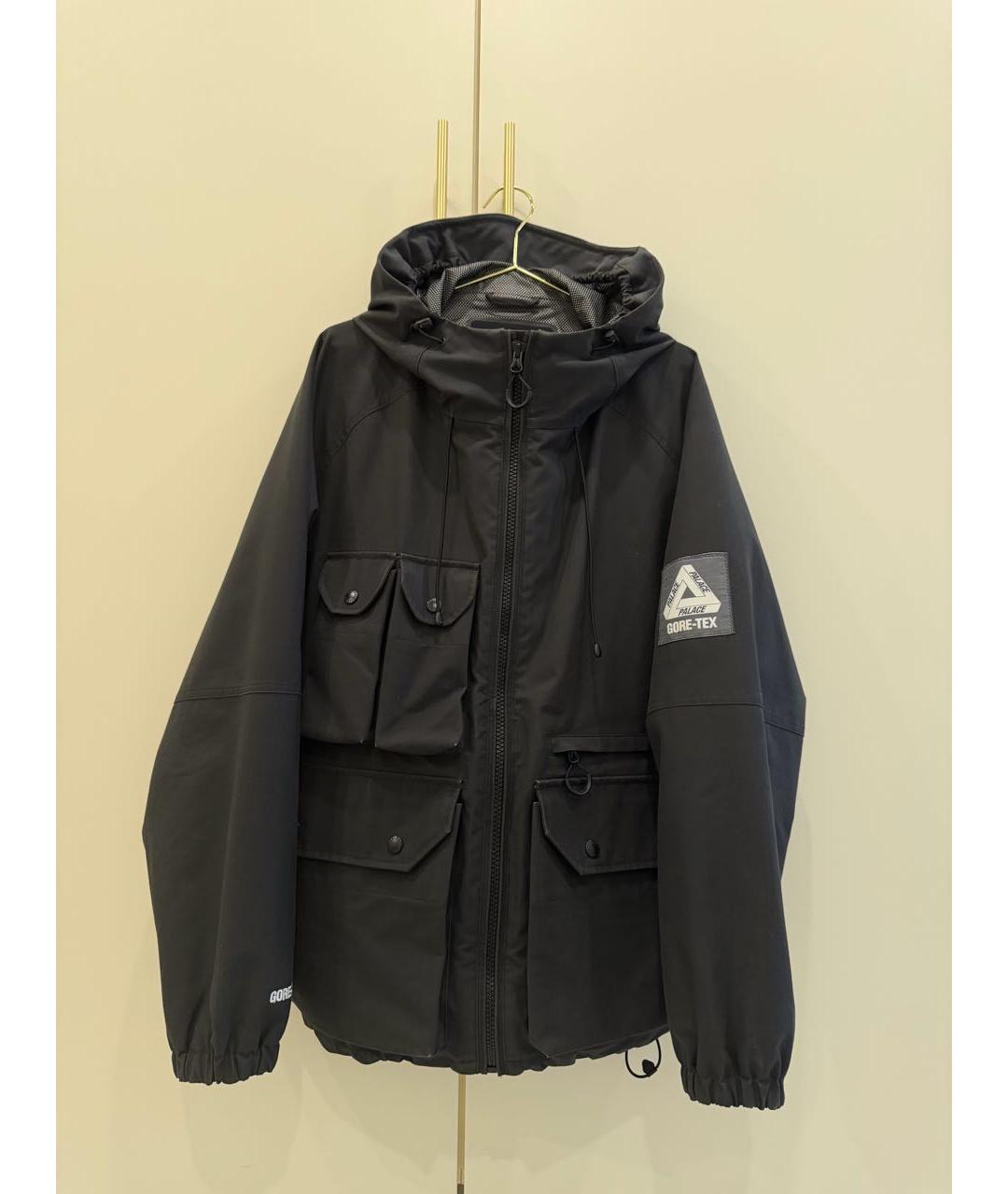 PALACE Черная хлопковая куртка, фото 6