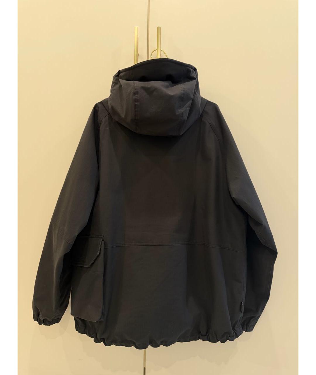 PALACE Черная хлопковая куртка, фото 2