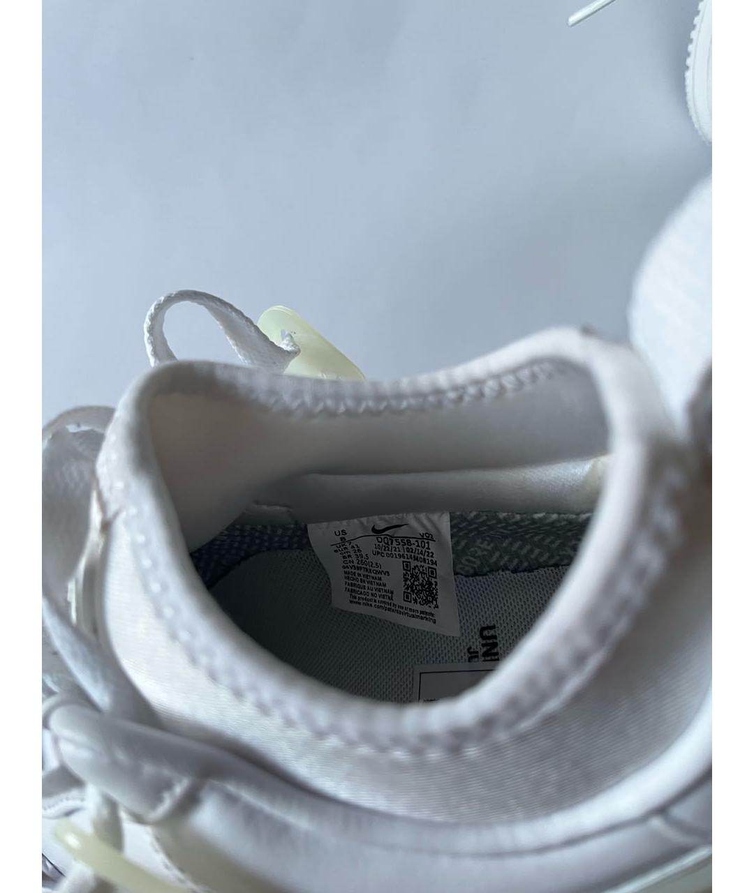 NIKE Белые кожаные низкие кроссовки / кеды, фото 8