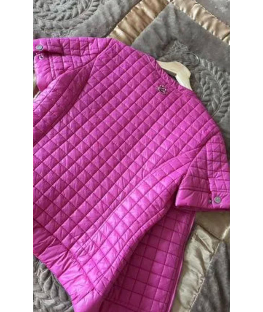 LIU JO Розовая полиэстеровая куртка, фото 2