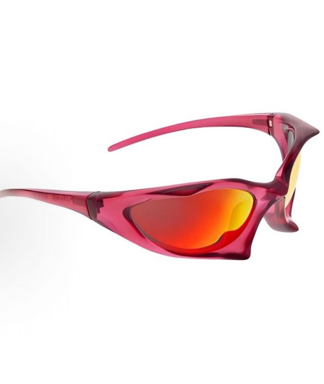 BALENCIAGA Оранжевое солнцезащитные очки, фото 4