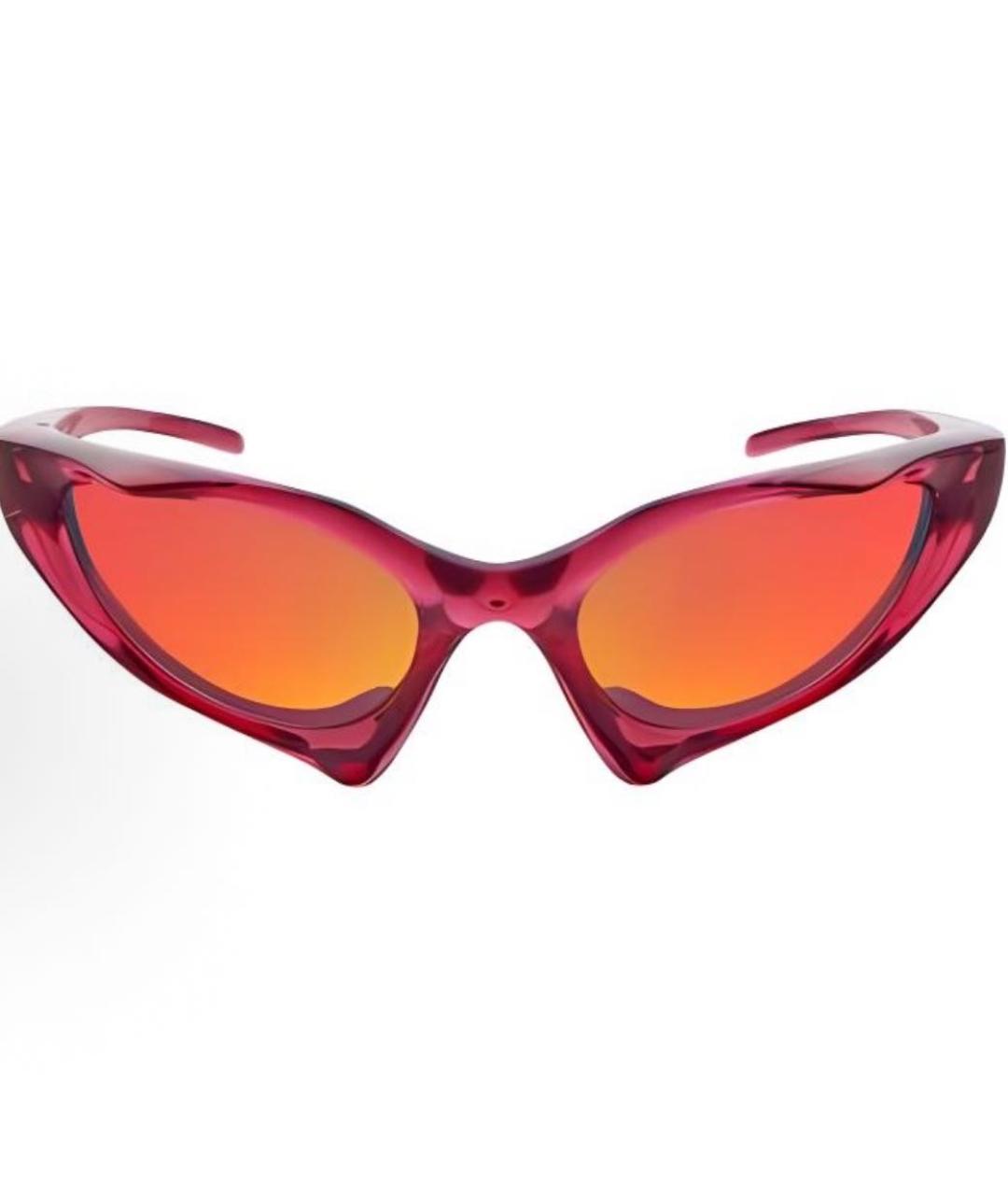 BALENCIAGA Оранжевое солнцезащитные очки, фото 5