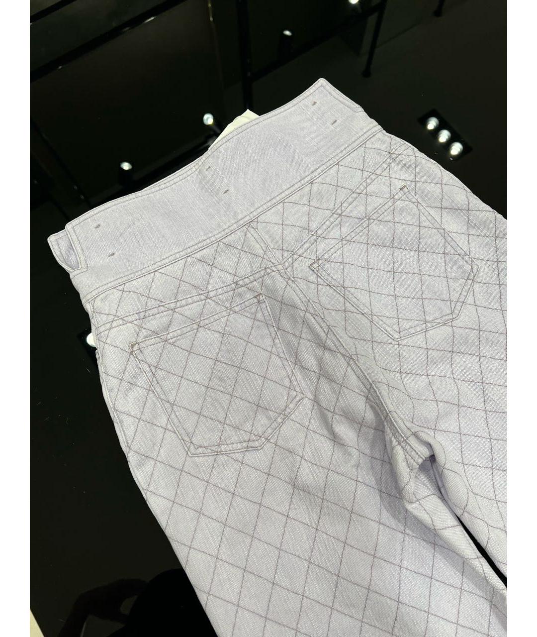 CHANEL Хлопковые прямые джинсы, фото 7