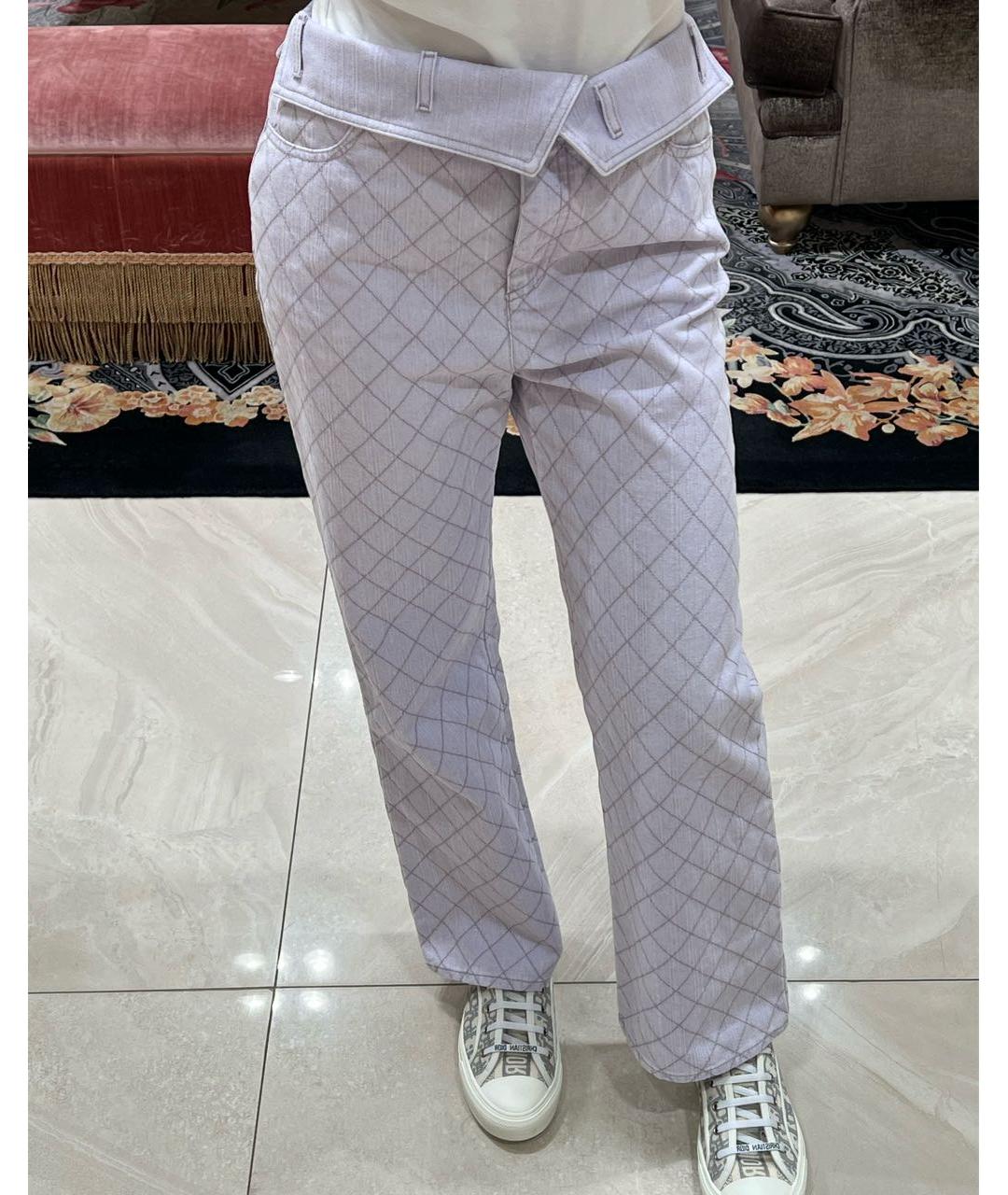 CHANEL Хлопковые прямые джинсы, фото 2