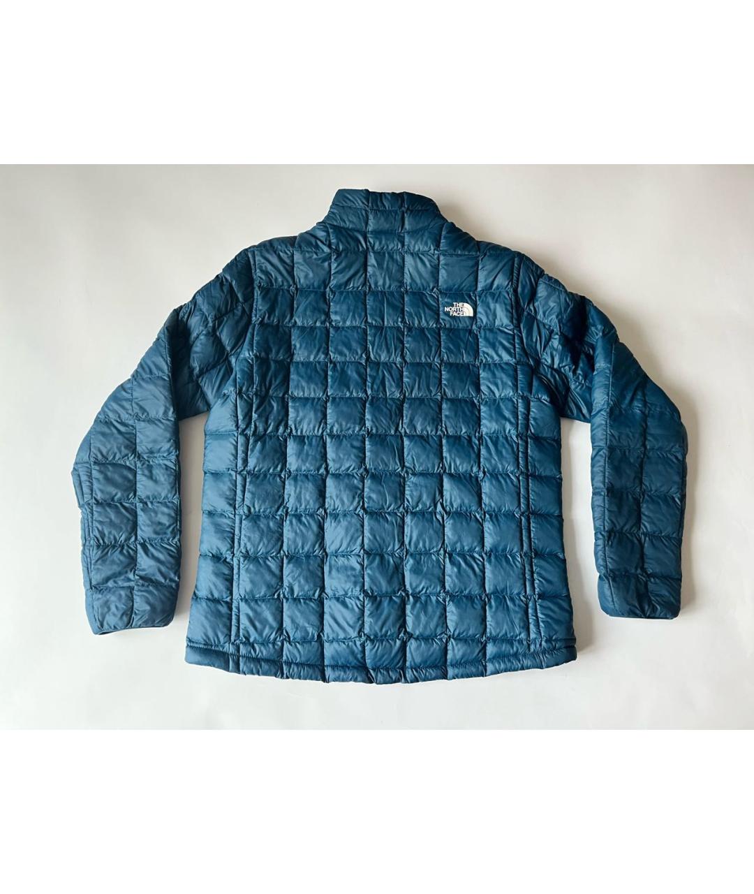 THE NORTH FACE Синий синтетический пуховик, фото 4