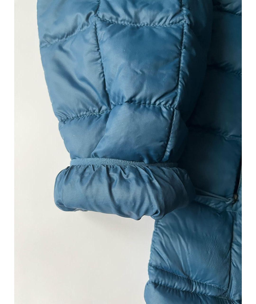 THE NORTH FACE Синий синтетический пуховик, фото 7