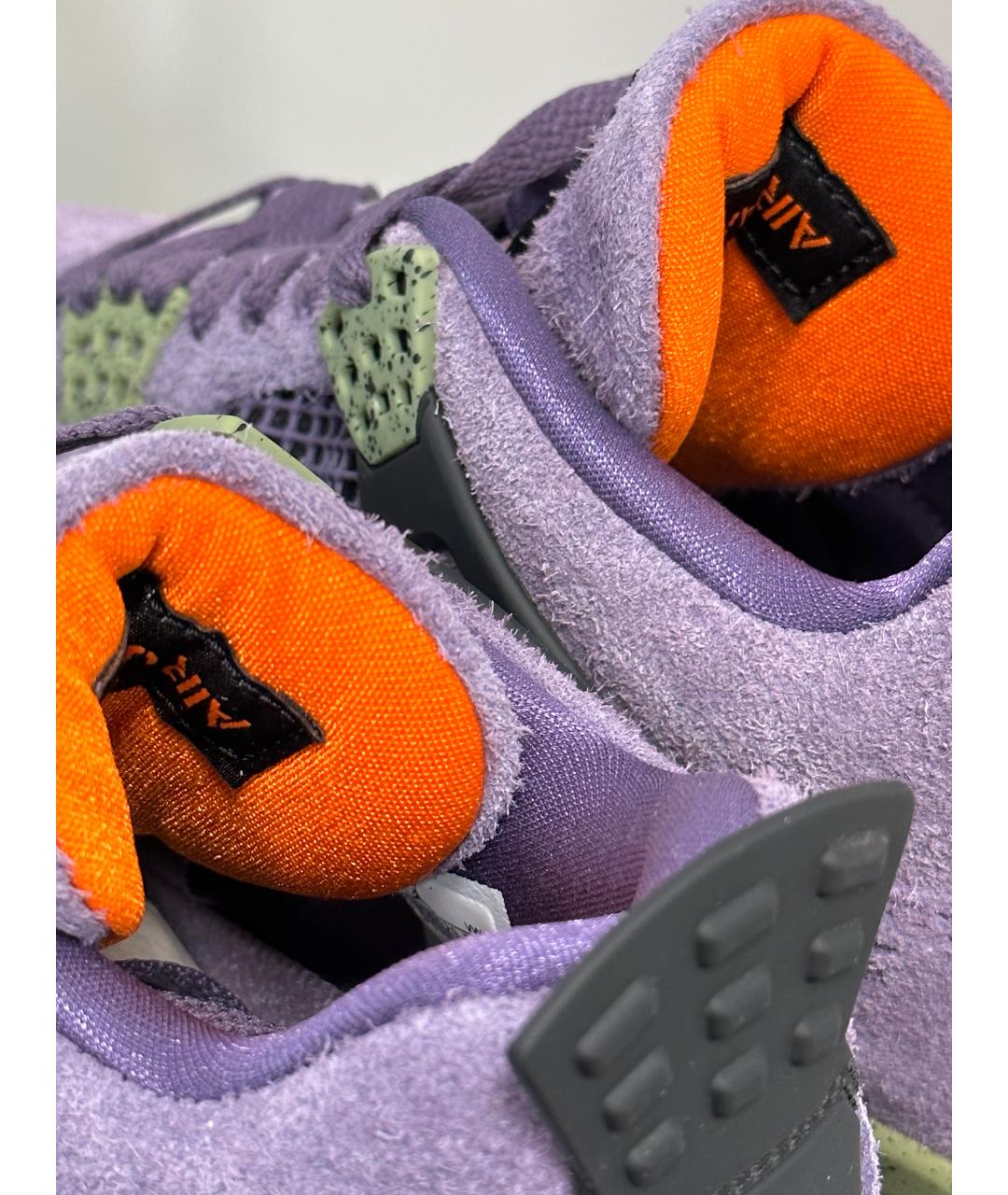 JORDAN Фиолетовые кеды, фото 4