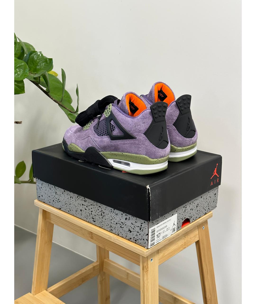 JORDAN Фиолетовые кеды, фото 3