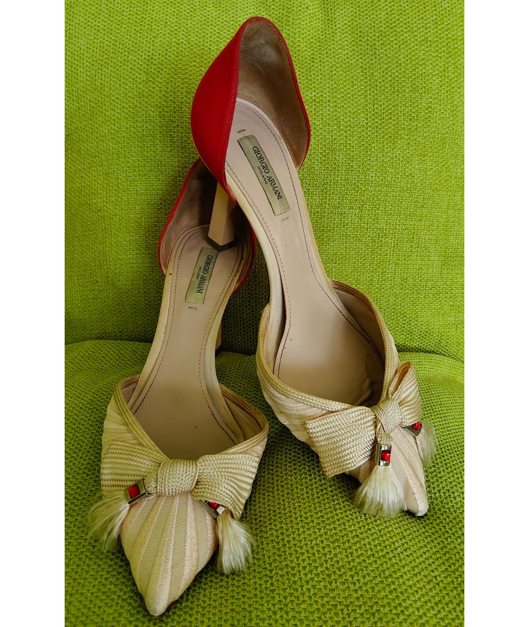 GIORGIO ARMANI Мульти туфли, фото 3