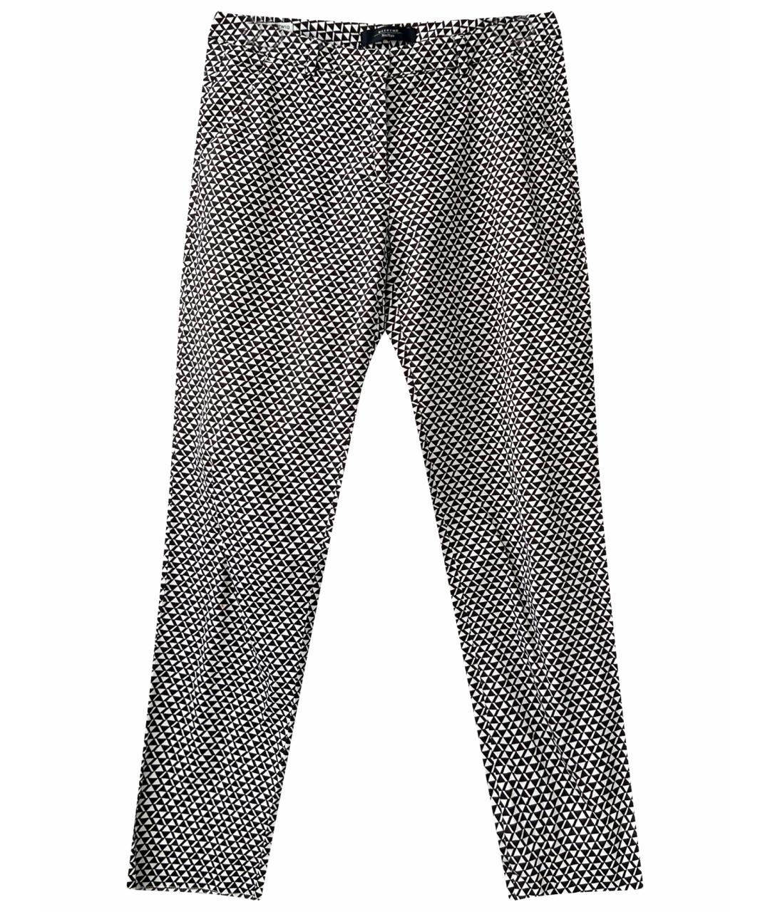 WEEKEND MAX MARA Мульти прямые брюки, фото 1