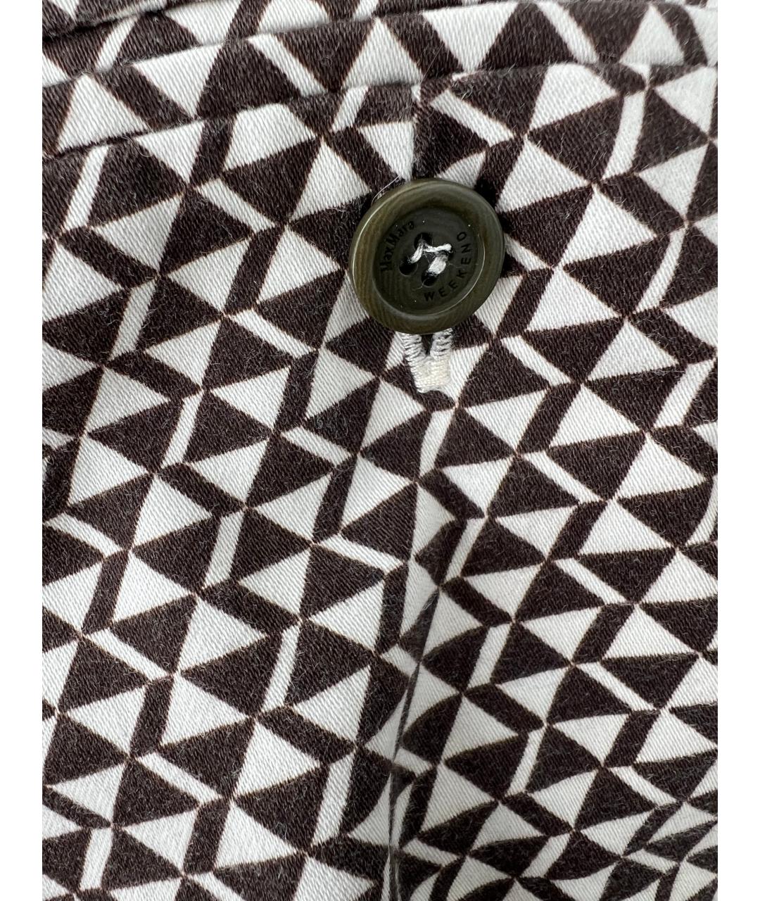 WEEKEND MAX MARA Мульти прямые брюки, фото 4