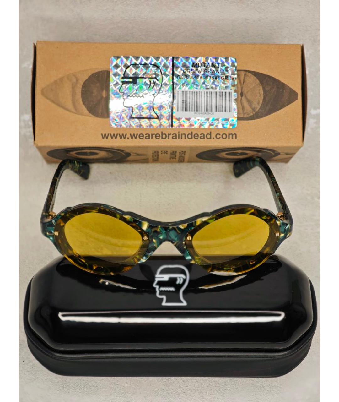 Brain Dead Мульти пластиковые солнцезащитные очки, фото 4