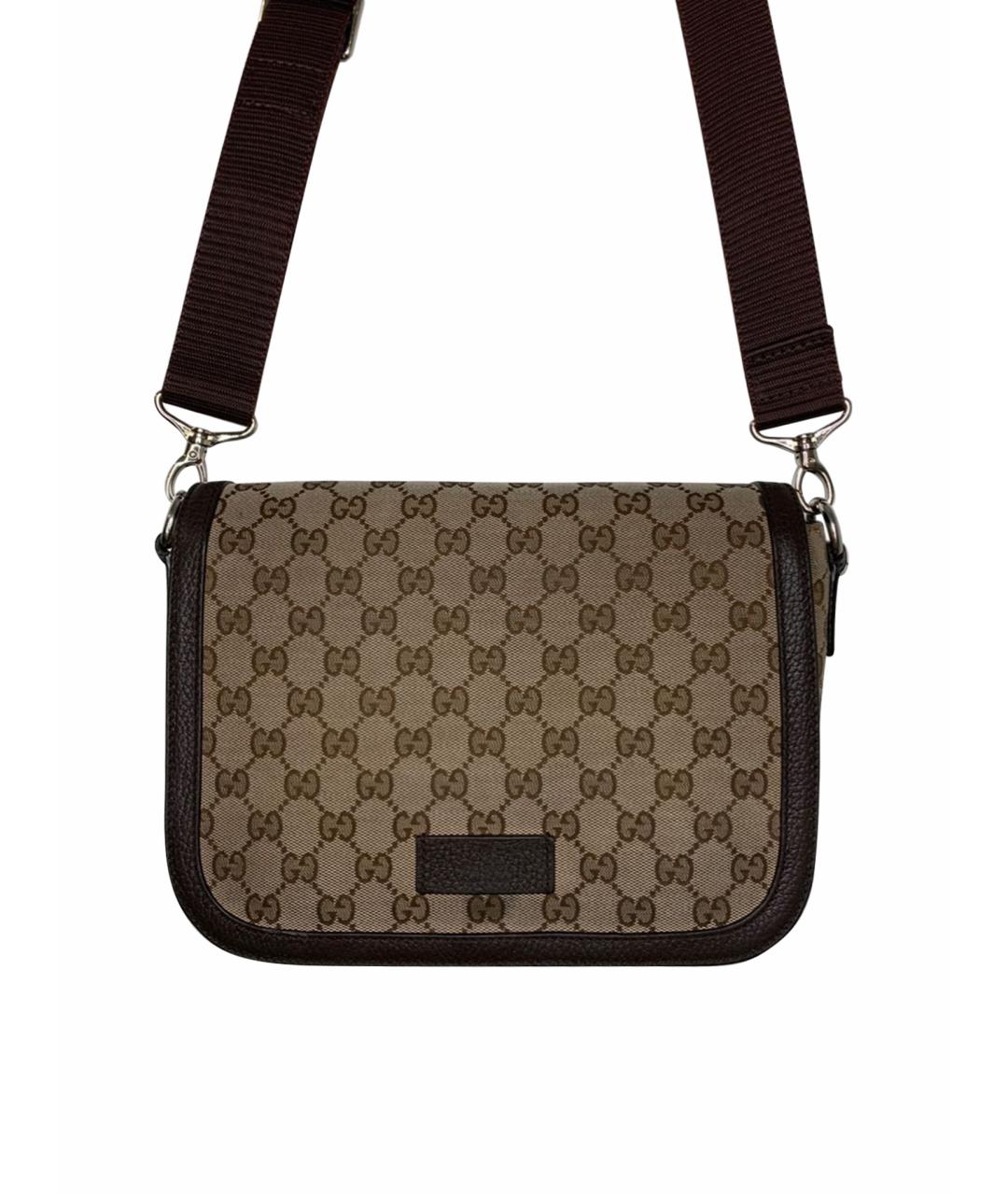 GUCCI Бежевая сумка через плечо, фото 1