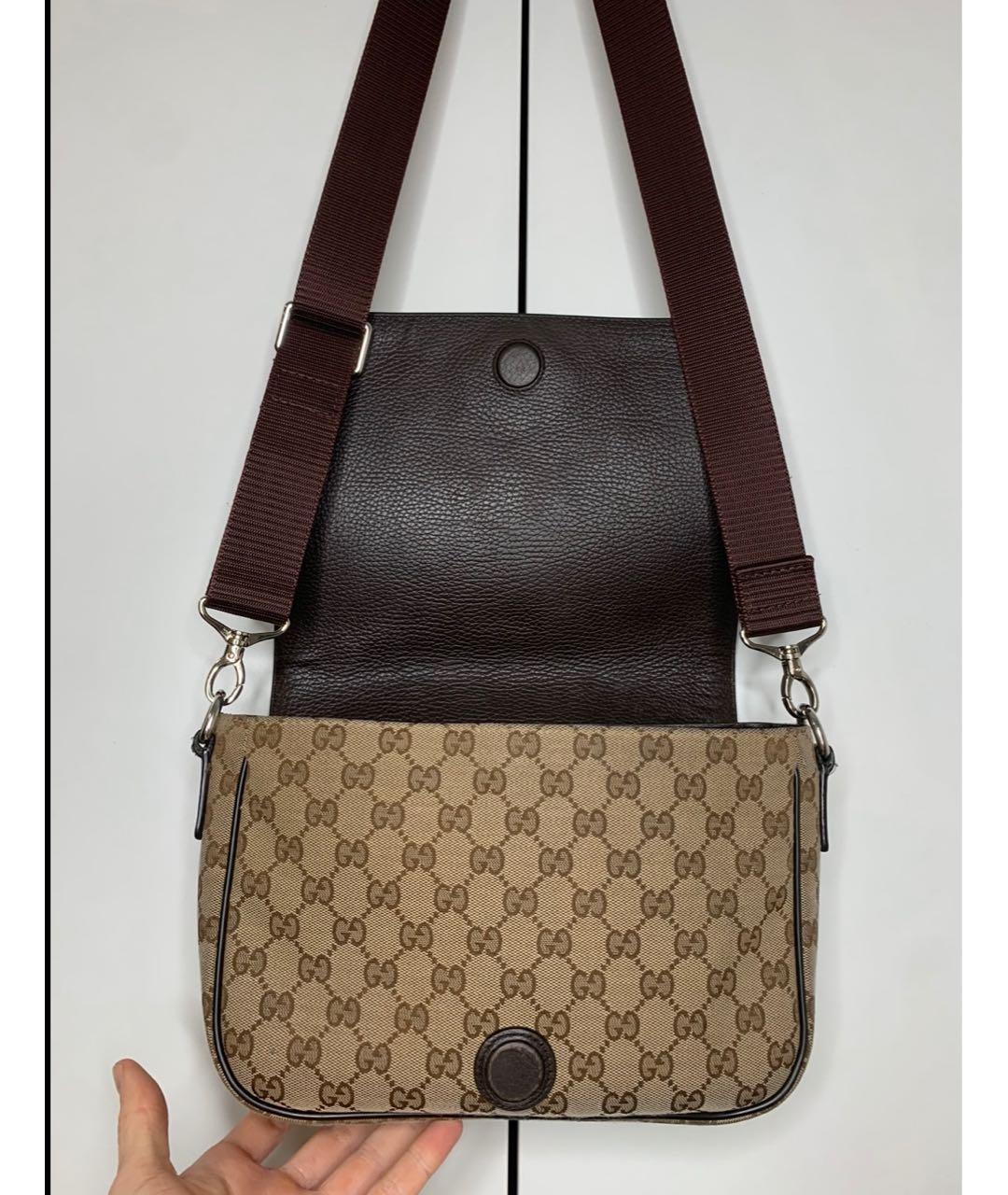 GUCCI Бежевая сумка через плечо, фото 3