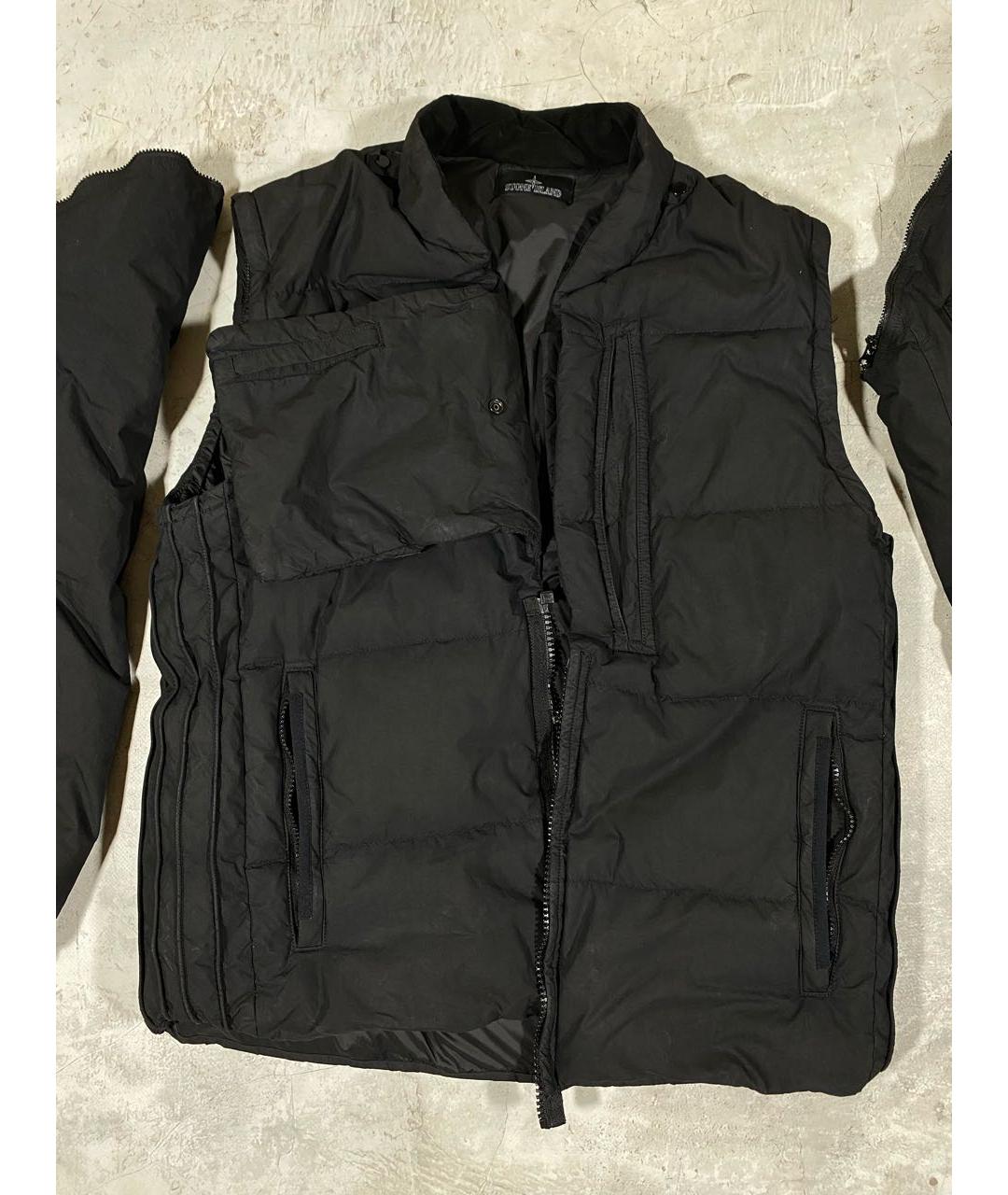 STONE ISLAND SHADOW PROJECT Черная хлопковая куртка, фото 8