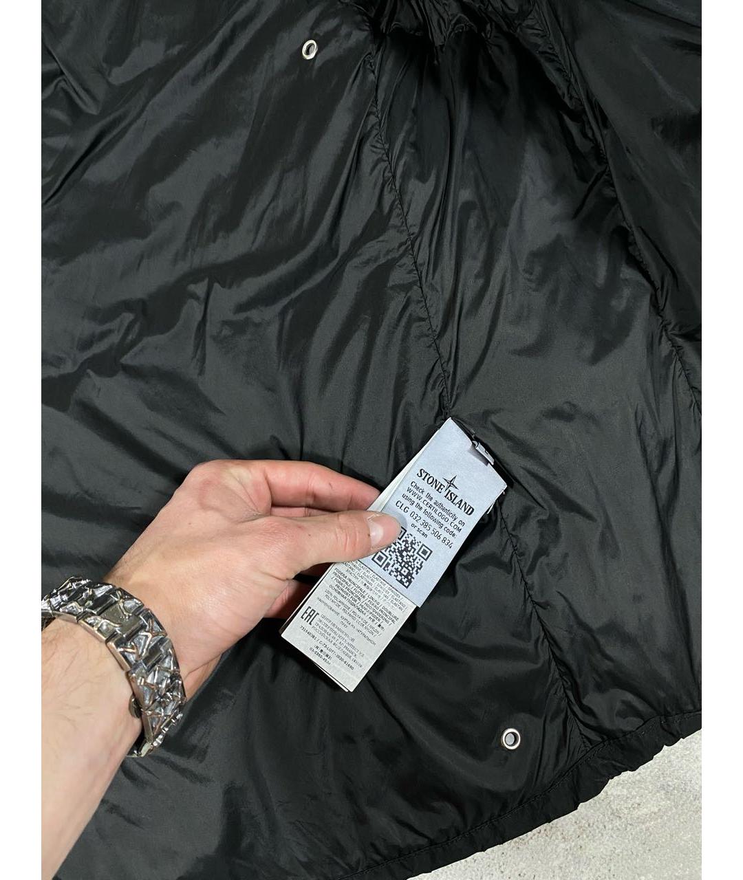 STONE ISLAND SHADOW PROJECT Черная хлопковая куртка, фото 5