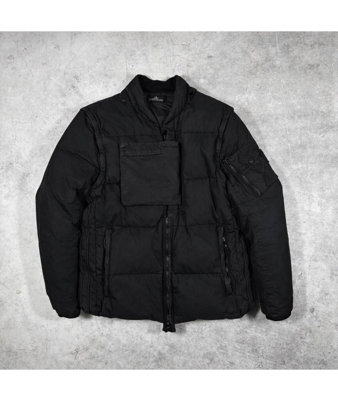 STONE ISLAND SHADOW PROJECT Черная хлопковая куртка, фото 9