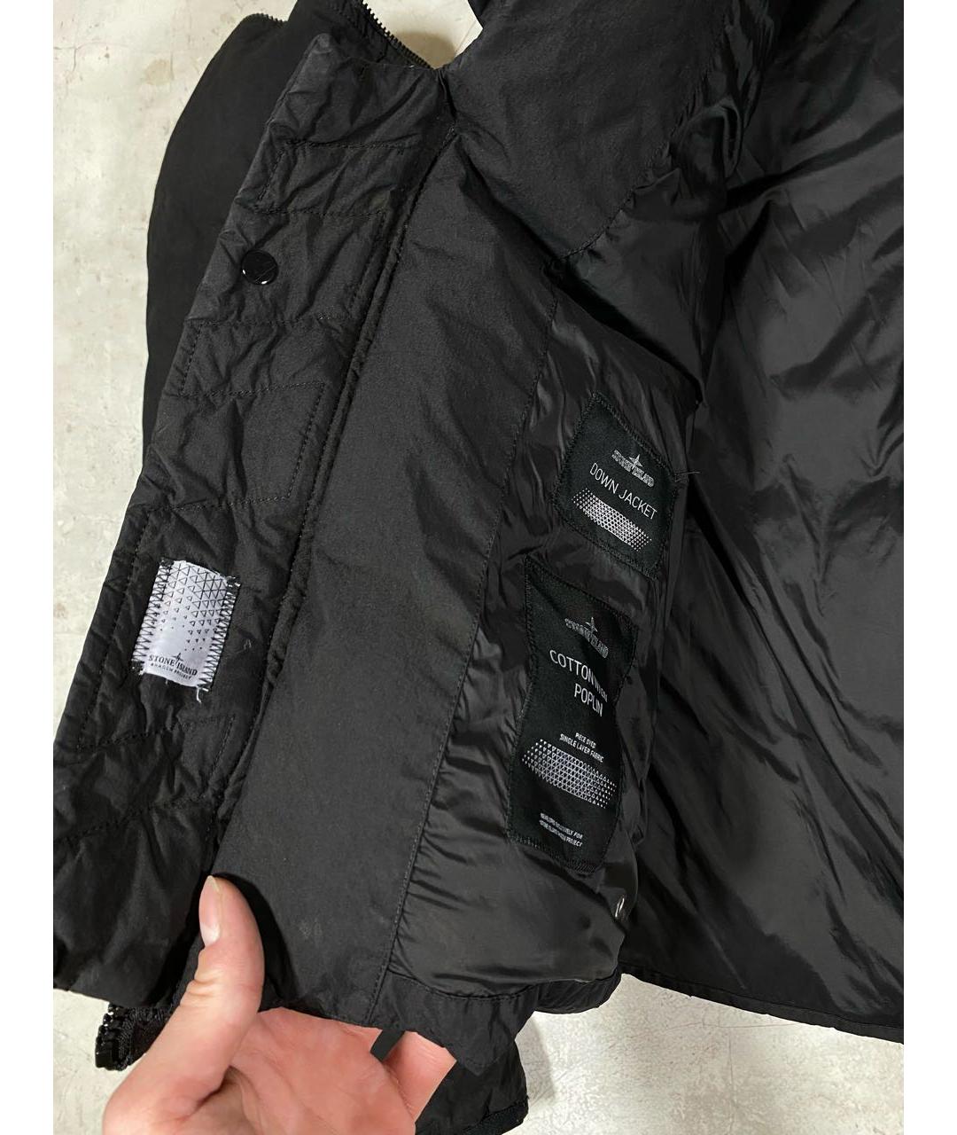 STONE ISLAND SHADOW PROJECT Черная хлопковая куртка, фото 4