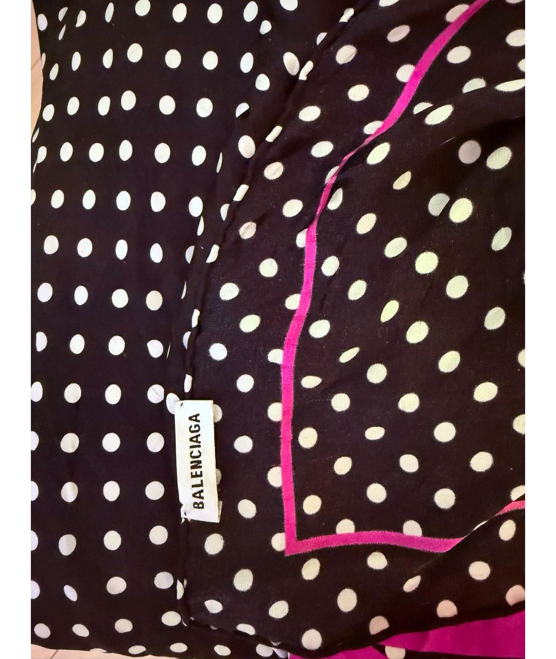 BALENCIAGA Мульти шелковый шарф, фото 3