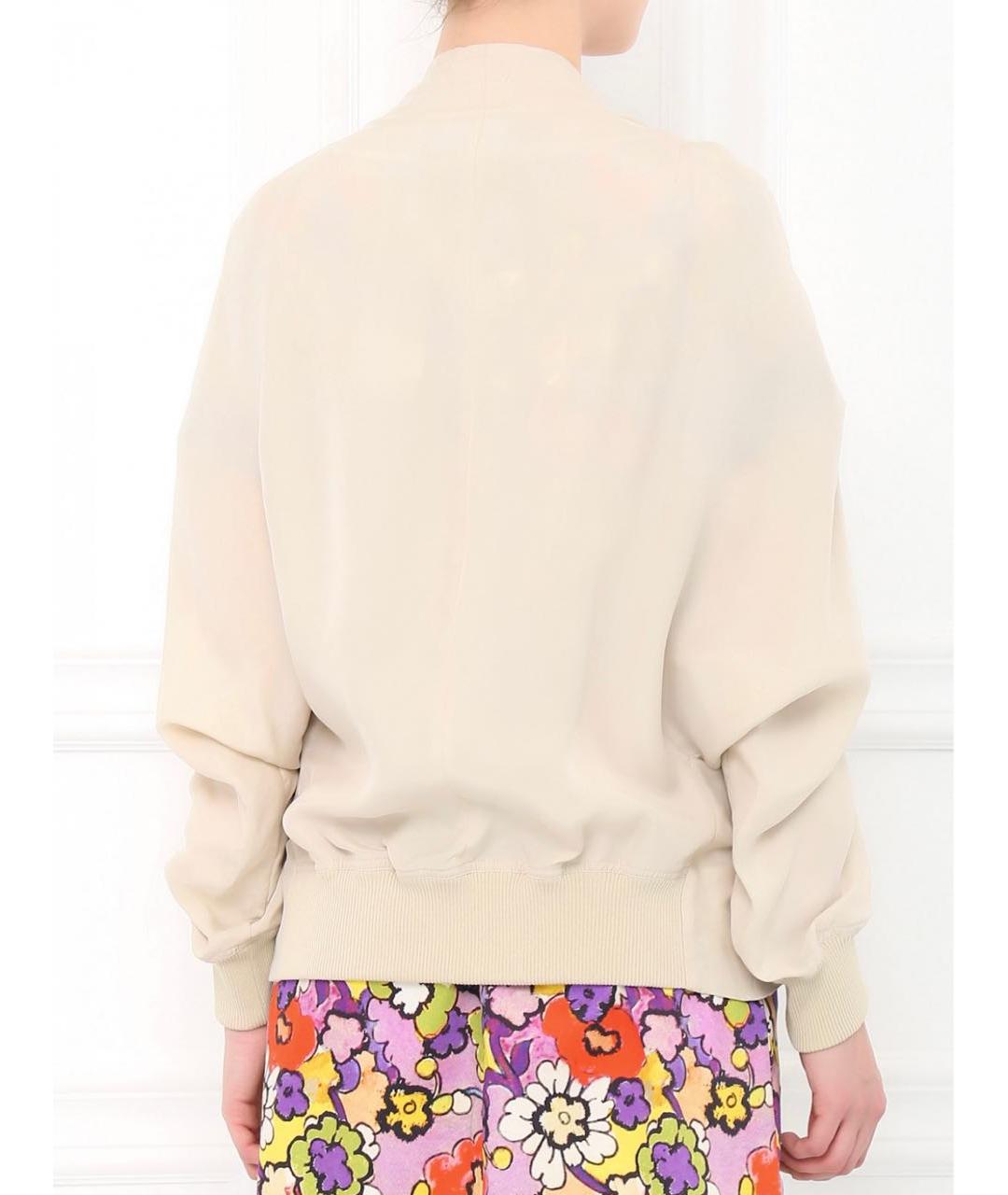 ALBERTA FERRETTI Коричневая вискозная куртка, фото 4