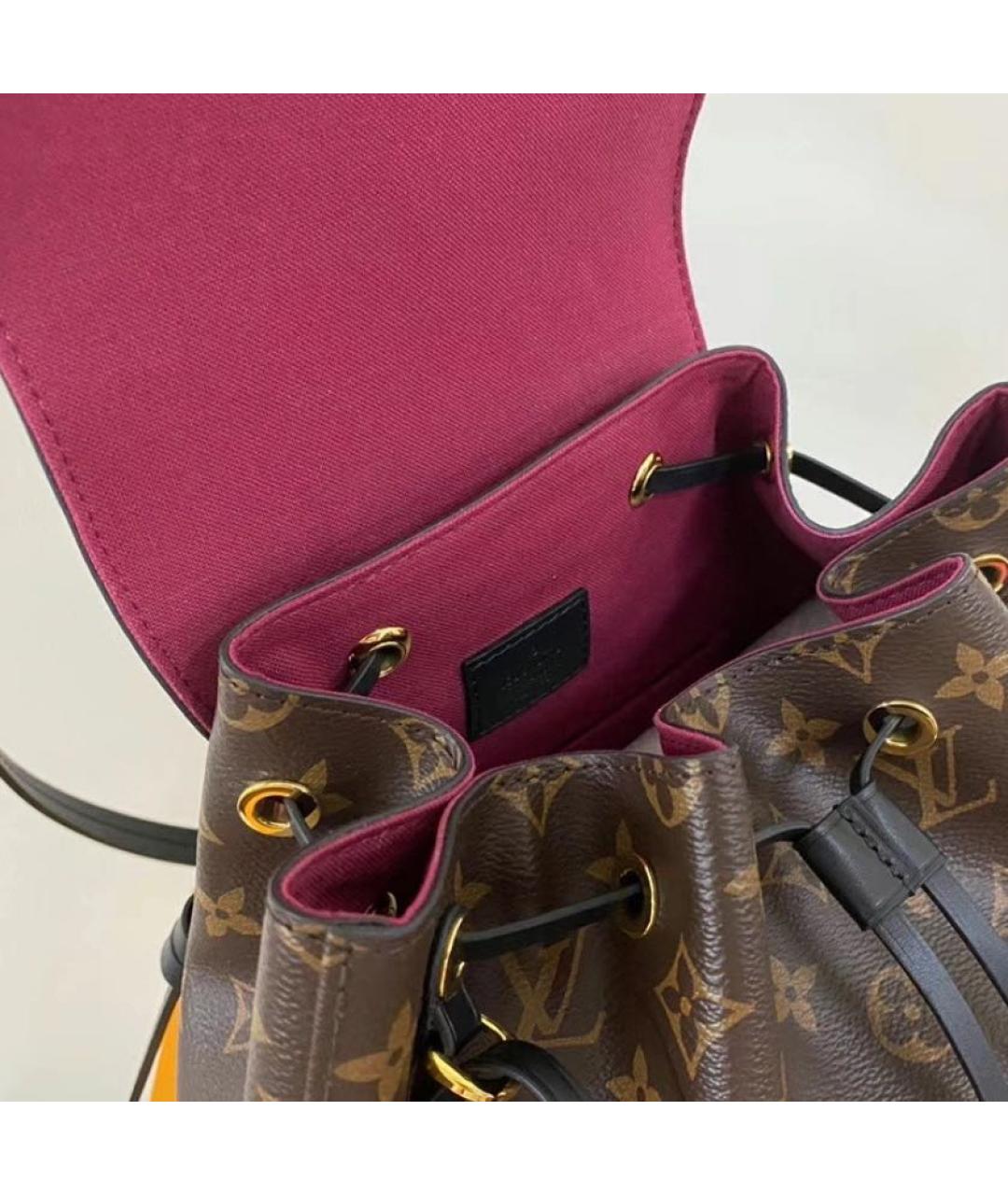 LOUIS VUITTON Коричневый рюкзак, фото 4