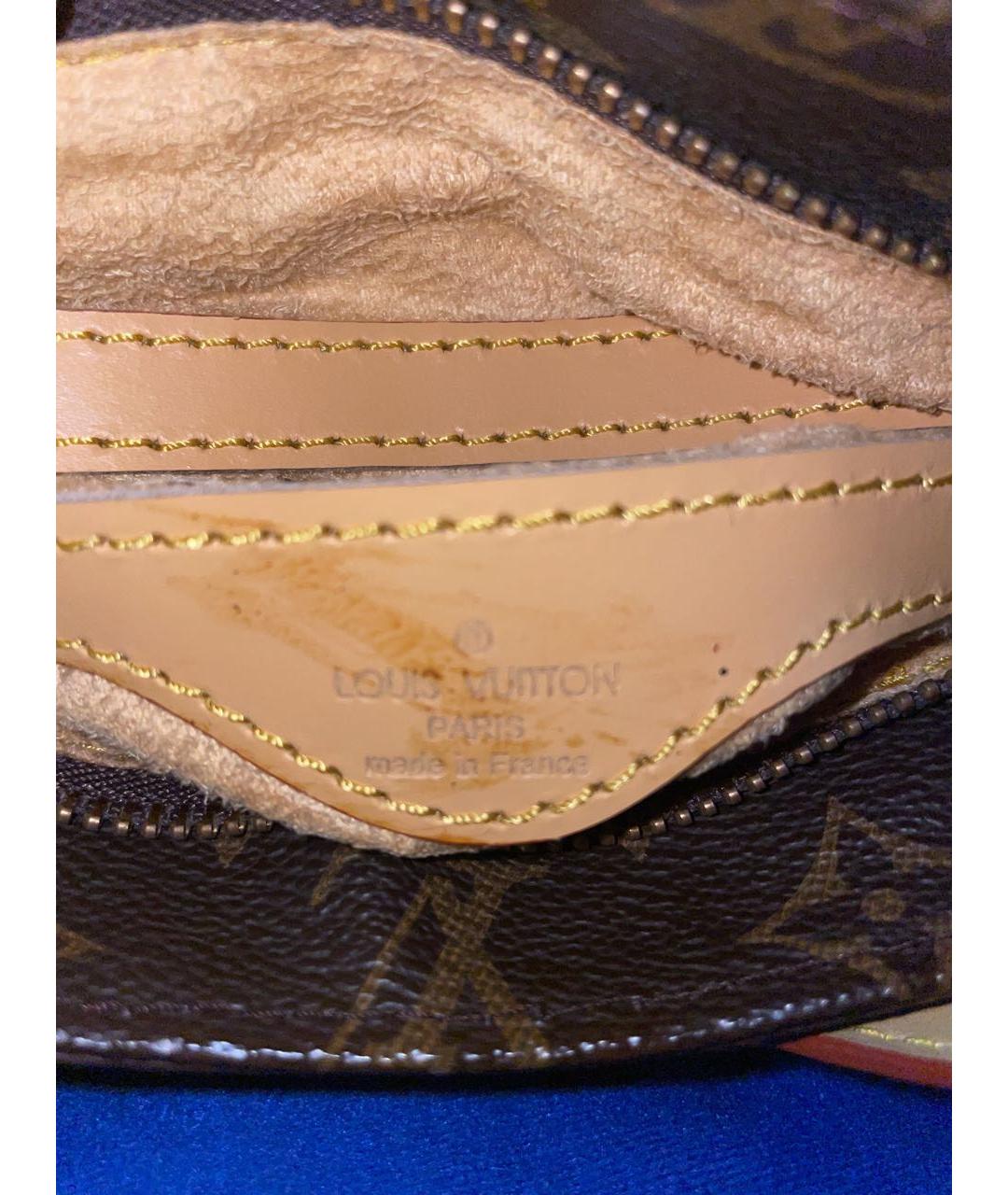 LOUIS VUITTON Коричневая сумка через плечо, фото 3