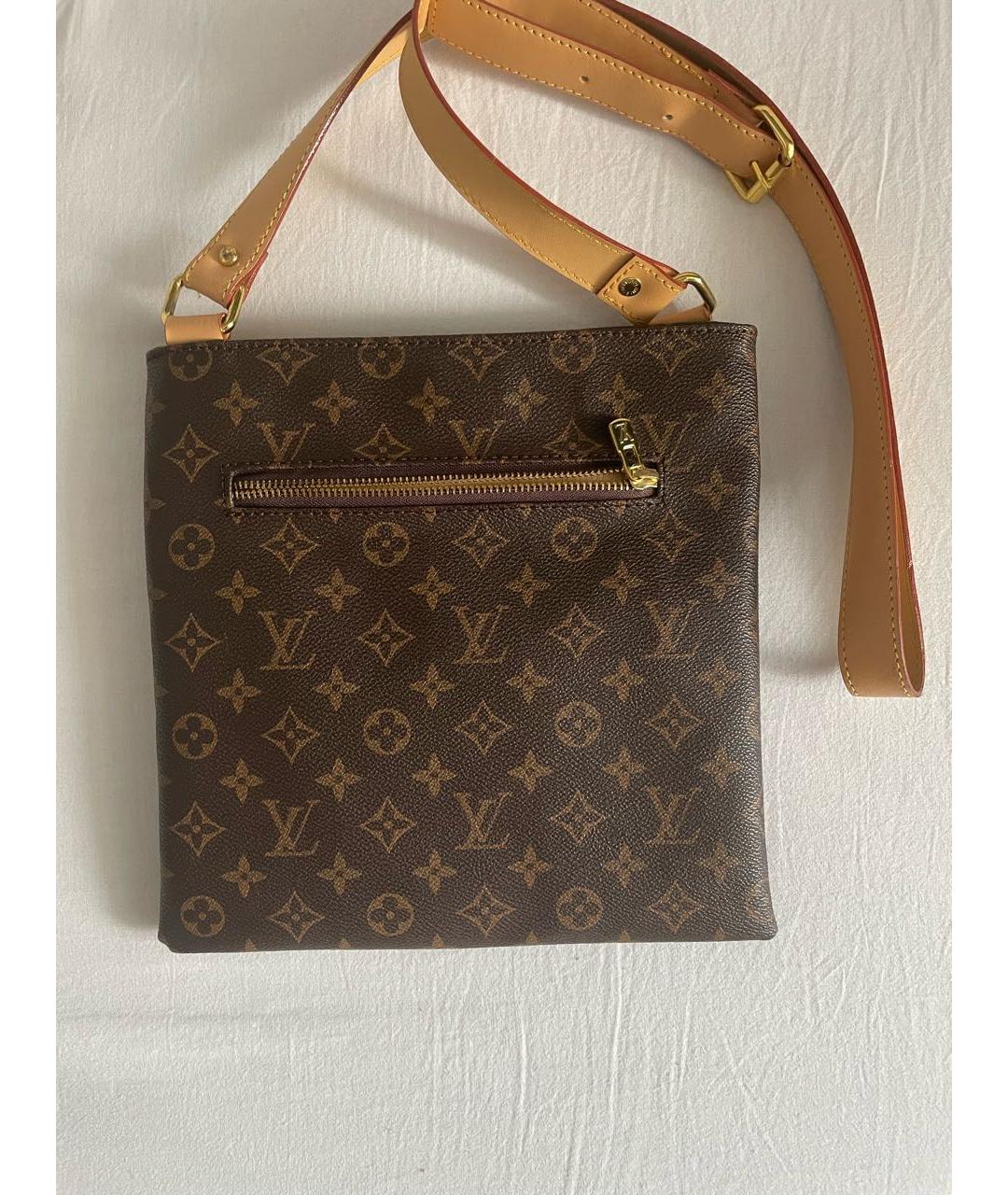 LOUIS VUITTON Коричневая сумка через плечо, фото 2