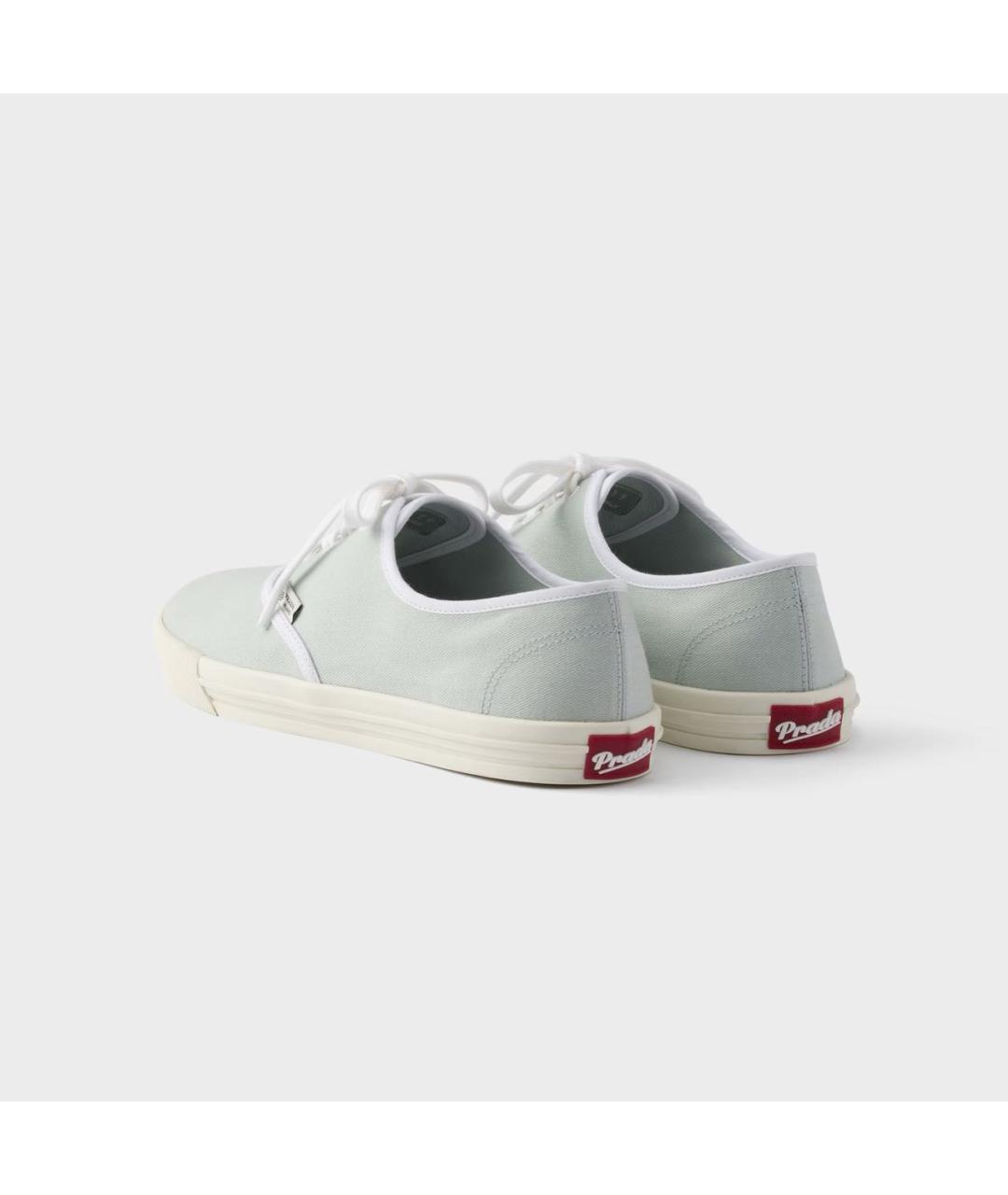 PRADA Голубые кеды, фото 3