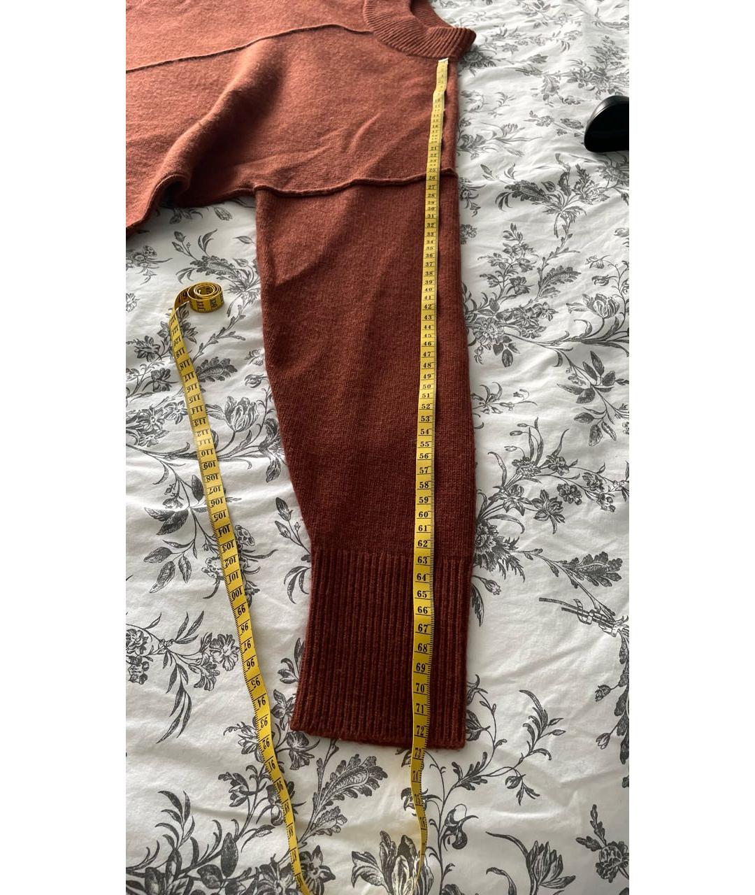 HUGO BOSS Коричневый кашемировый джемпер / свитер, фото 7