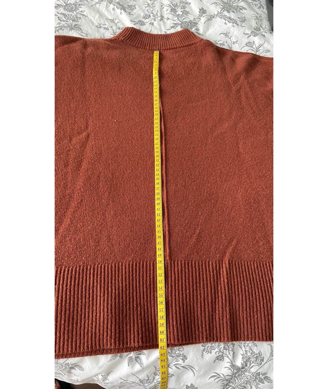 HUGO BOSS Коричневый кашемировый джемпер / свитер, фото 3