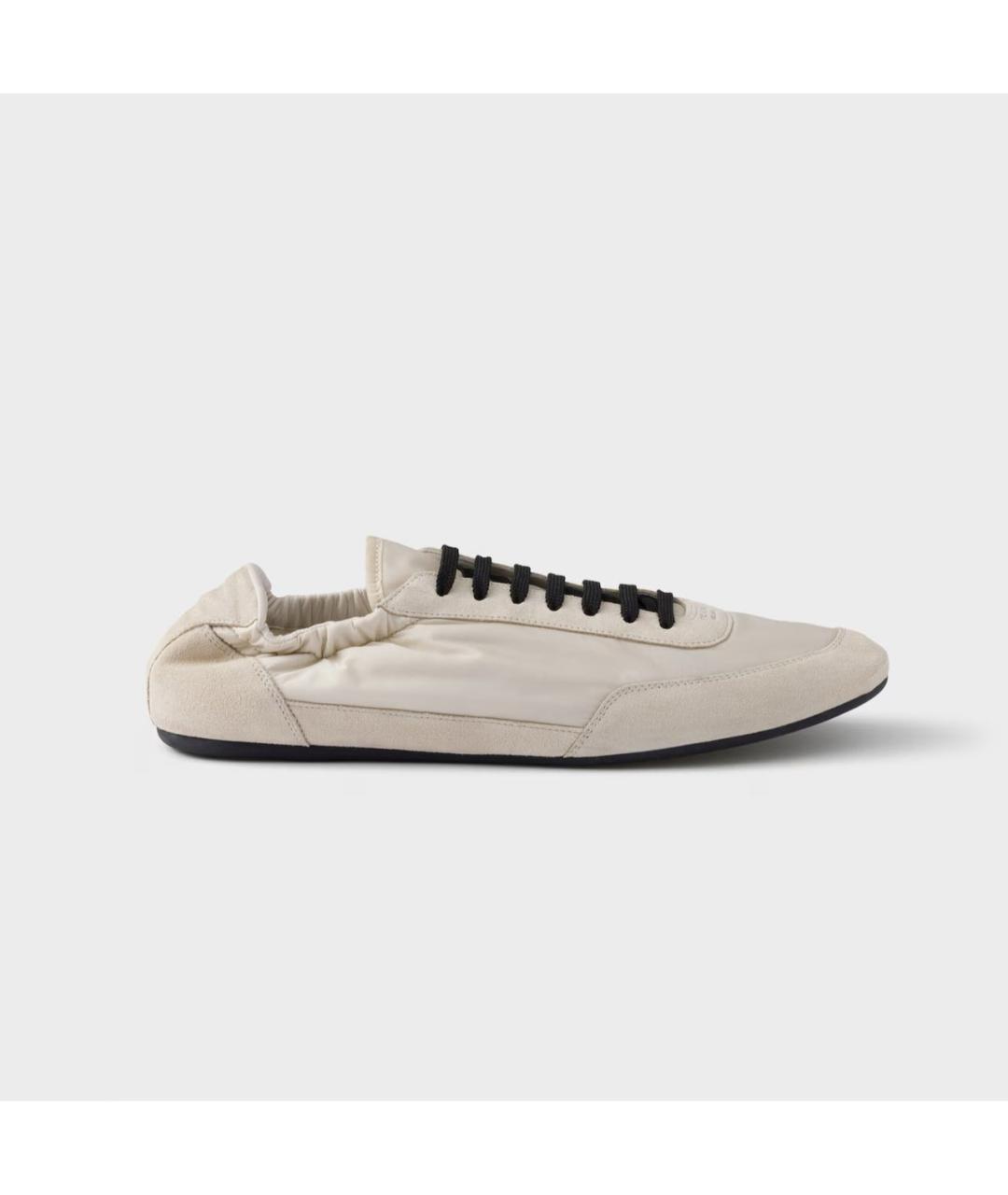 PRADA Бежевые кроссовки, фото 6