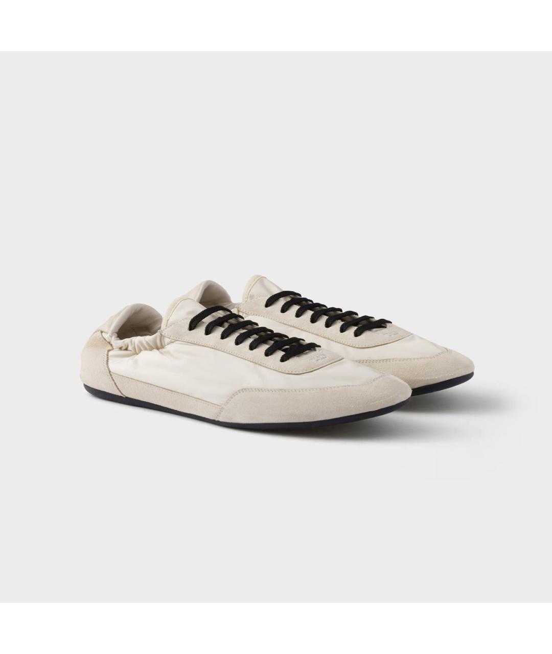 PRADA Бежевые кроссовки, фото 2